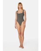 Calista anthrazitfarbener Badeanzug