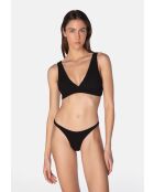 Costume da bagno a taglio alto Aqua liquorice