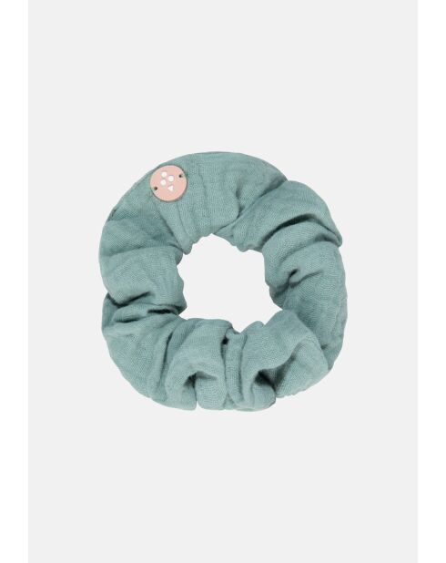Elastique à cheveux scrunchie menthe