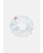 Elastique à cheveux scrunchie vanille