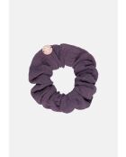 Elastique à cheveux scrunchie raisin