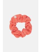 Elastique à cheveux scrunchie orange