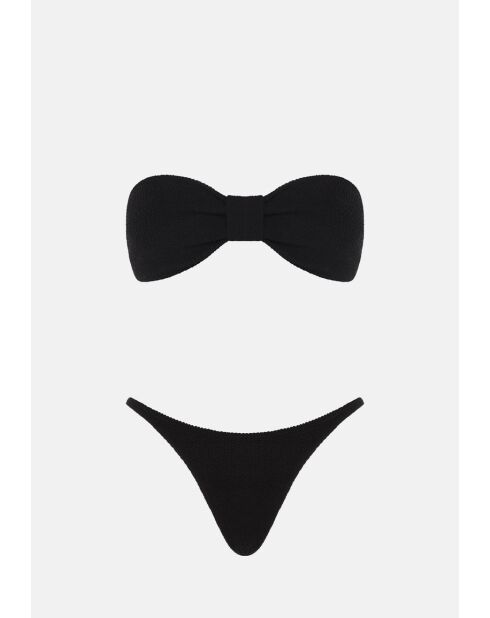 Maillot de bain échancré Lory réglisse