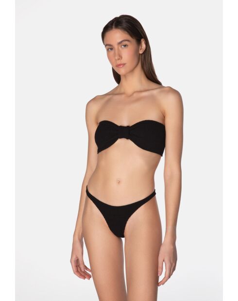 Maillot de bain échancré Lory réglisse