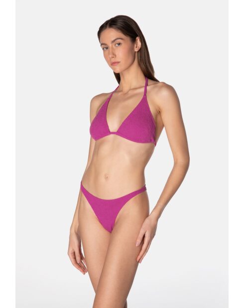 Maillot de bain échancré Mia açaï