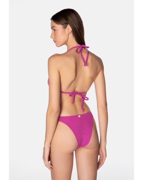 Maillot de bain échancré Mia açaï