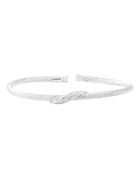 Armband aus Silber und Zirkonoxid