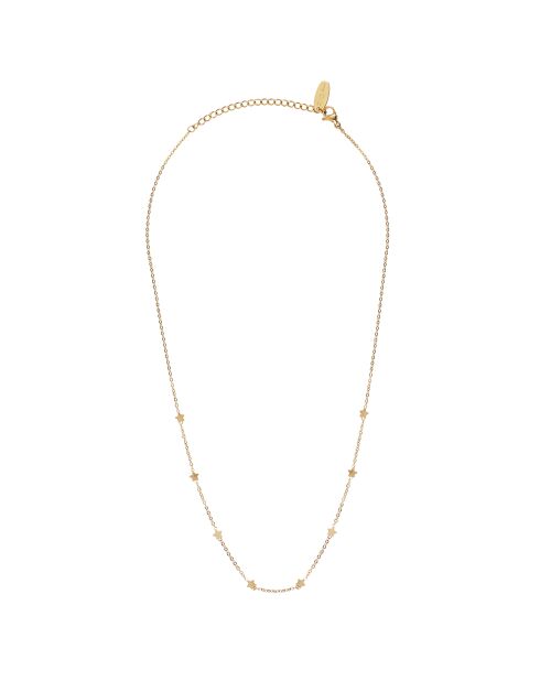 Collier en acier ip gold doré
