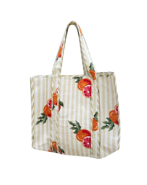 Bolsa Citrus Ecru, 40 x 40 cm