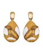 Orecchini Monoï Beige