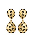 Boucles d'oreilles Butterfly Noir