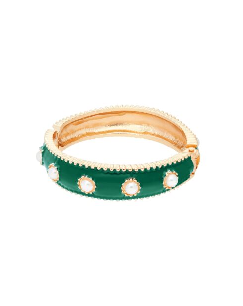Bracciale in perla verde Amok