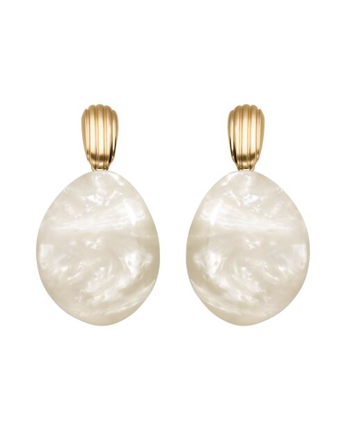 Boucles d'oreilles Paradis Nacre