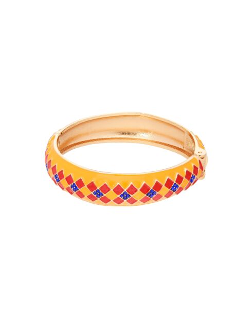 Bracciale in zafferano Amok Zellige