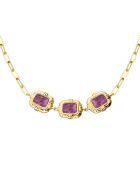 Escale Amethyst-Violette halsketting