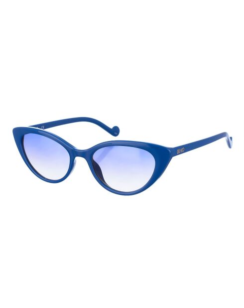 Lunettes de soleil Lola œil de chat bleues