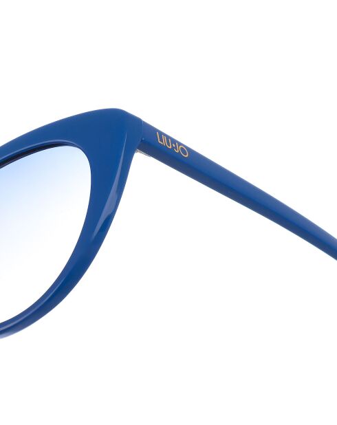 Lunettes de soleil Lola œil de chat bleues