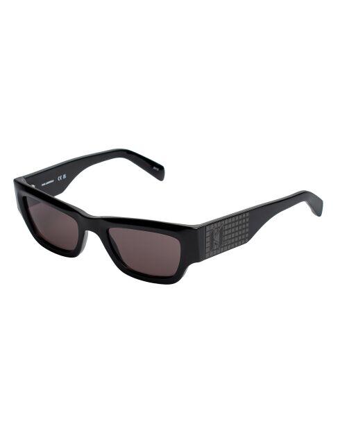 Lunettes de soleil rectangulaires noires