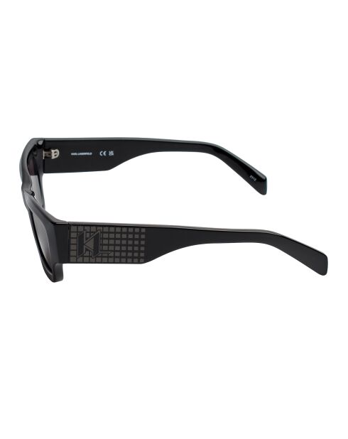 Lunettes de soleil rectangulaires noires