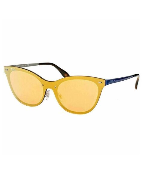 Lunettes de soleil œil de chat Blaze bleues