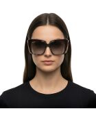 Lunettes de soleil Tity grises chinées