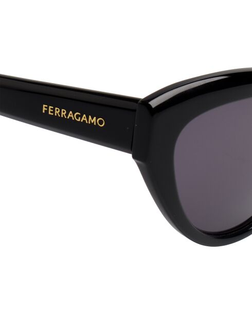 Lunettes de soleil Carol œil de chat noires