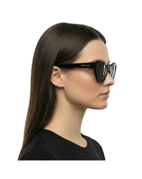 Lunettes de soleil Carol œil de chat noires