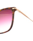 Lunettes de soleil Ninas œil de chat havana