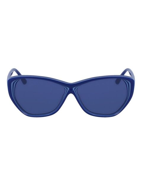 Lunettes de soleil œil de chat gris bleues