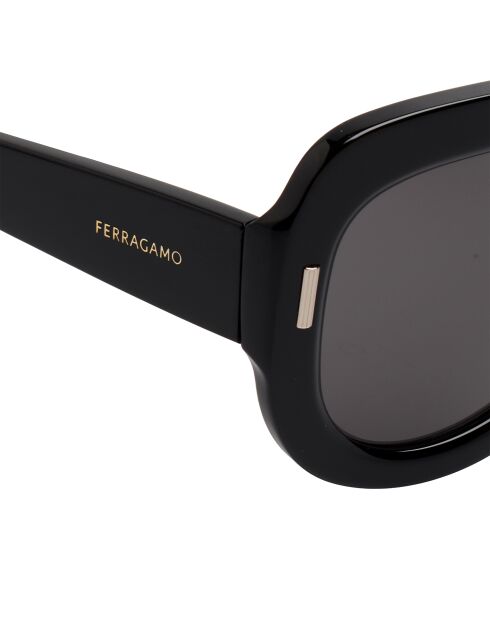 Lunettes de soleil Patty aviateur noires