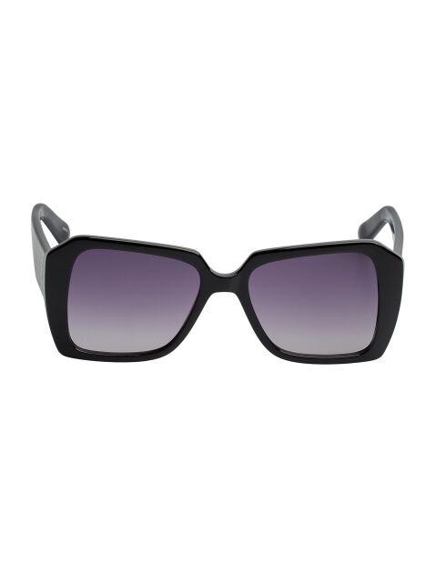 Lunettes de soleil carrées noires