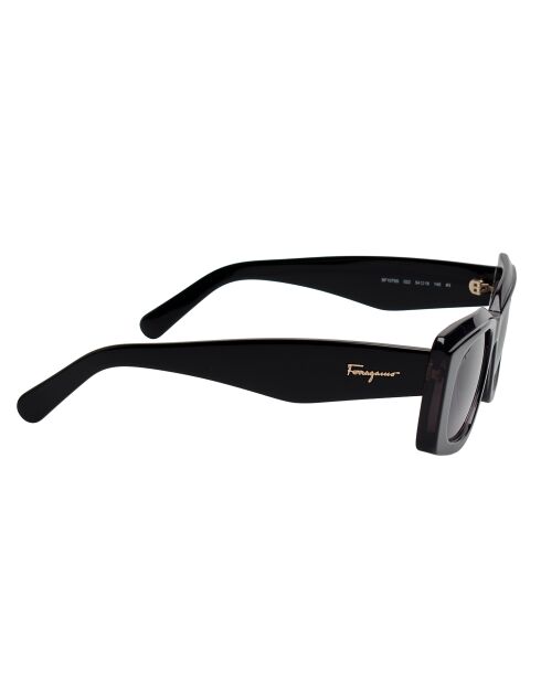 Lunettes de soleil rectangulaires noires