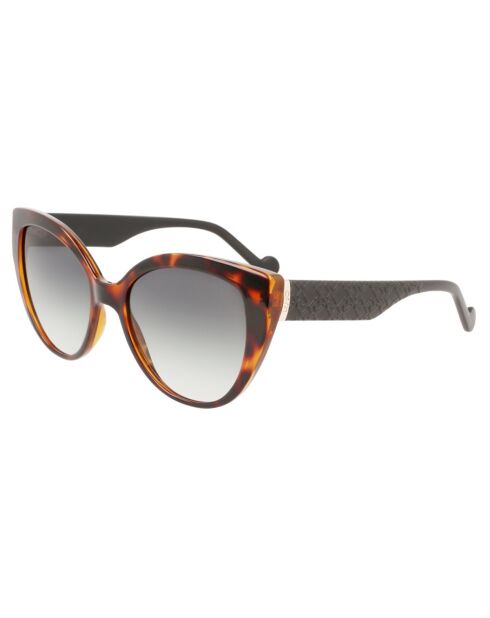 Lunettes de soleil Soraya œil de chat havana