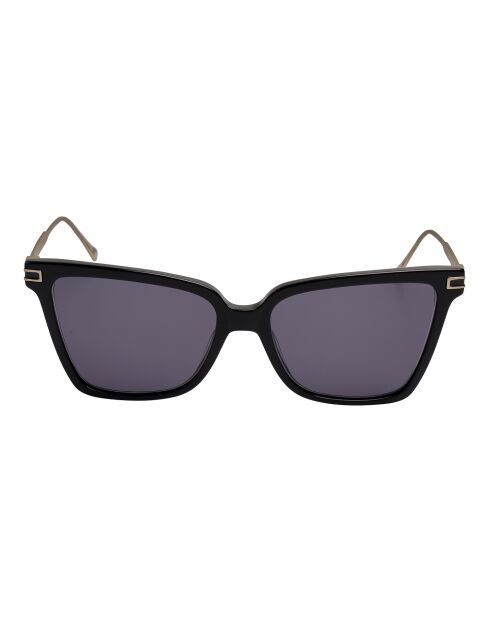 Lunettes de soleil carrées noires