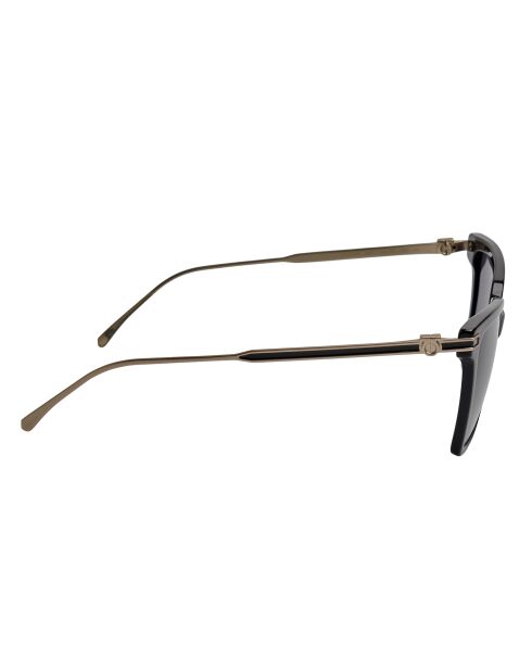 Lunettes de soleil carrées noires