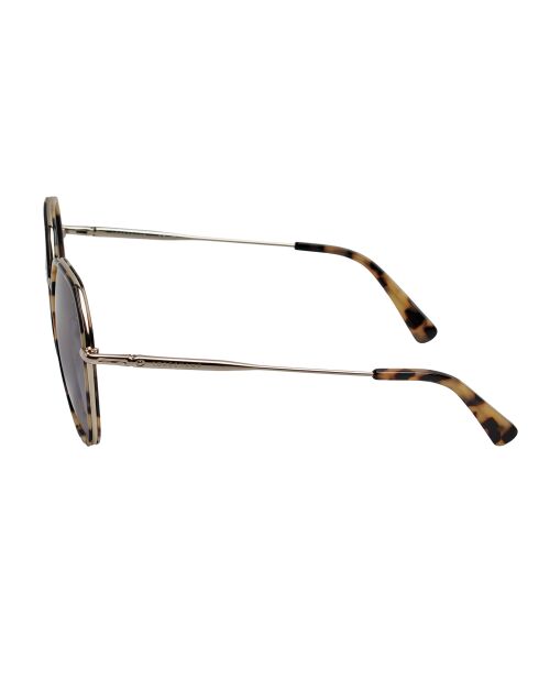 Lunettes de soleil Fifa hexagonales golden-light havana