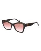 Lunettes de soleil papillon noires
