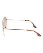 Gouden pilotenzonnebril