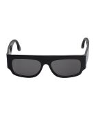 Lunettes de soleil rectangulaires noires