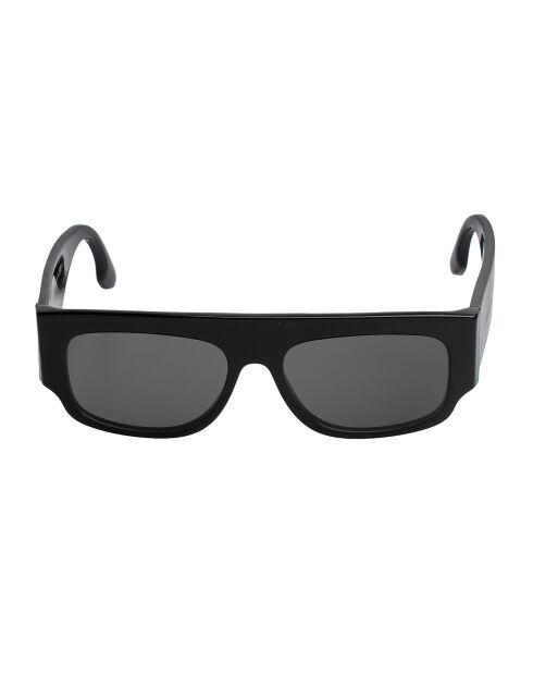 Lunettes de soleil rectangulaires noires