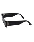 Lunettes de soleil rectangulaires noires