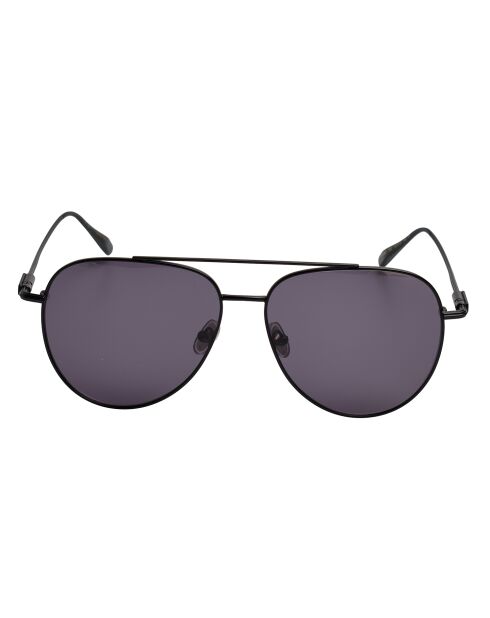 Lunettes de soleil Raphael style pilote noires