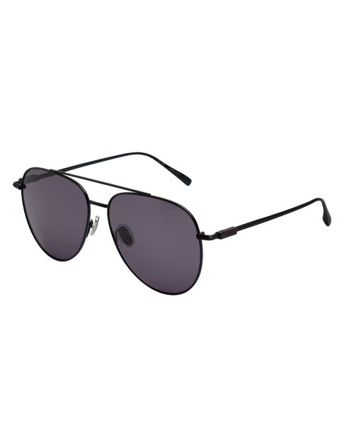 Lunettes de soleil Raphael style pilote noires