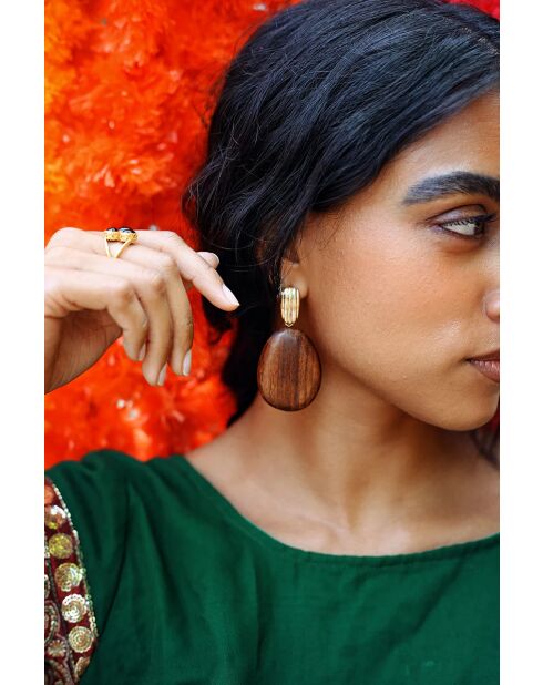 Paradis Bois oorbellen