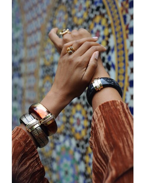 Anello Paradis nero - irise