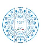 Set di 2 tovagliette multicolori EXOTIC VIBES - D.34,5 cm