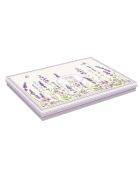 Set di 4 tovagliette in sughero con motivo LAVENDER FIELD multicolore - 40x30 cm