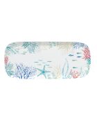 Plat de service ovale UNDER THE SEA multicolore - 40×17,5 cm