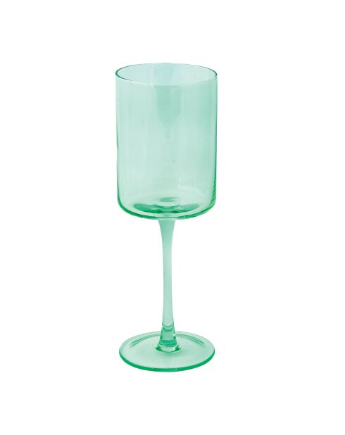 Set de 2 copas de vino RAINBOW verdes - 380 ml
