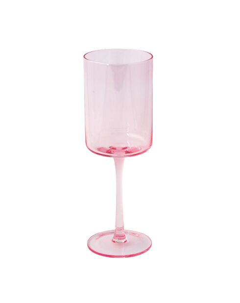 Set di 2 bicchieri da vino RAINBOW rosa - 380 ml